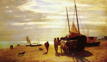 Beach At Trouville